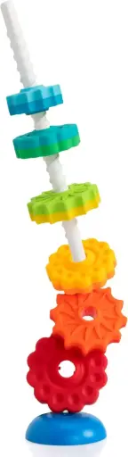Fat Brain Toys SpinAgain, Baby Stacking & Spinning Toys