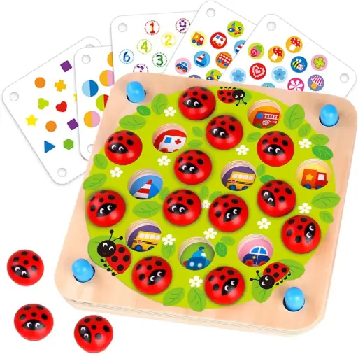 Ladybug's Garden Memory Game